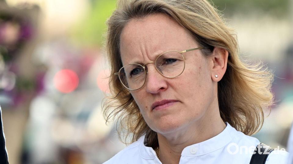 Nur knapp ein Jahr an der DFL-Spitze: Donata Hopfen. (Archivbild) Bild: Federico Gambarini/dpa