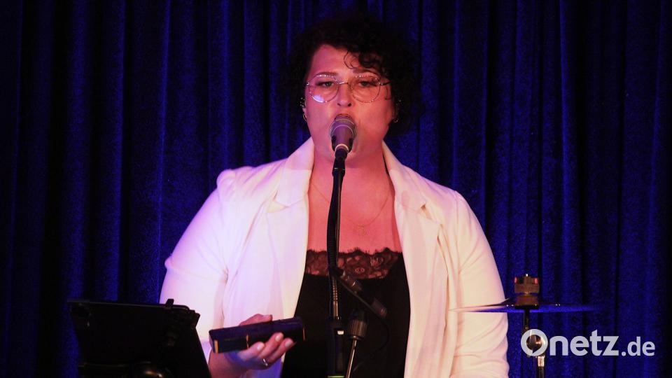 Steffi Denk überzeugte nicht zum ersten Mal mit einer Formation im Schafferhof. Diesmal war das Trio "Soulfood unplugged" mit Sepp Haslinger und Fred Jacobsson am Start. Bild: stg