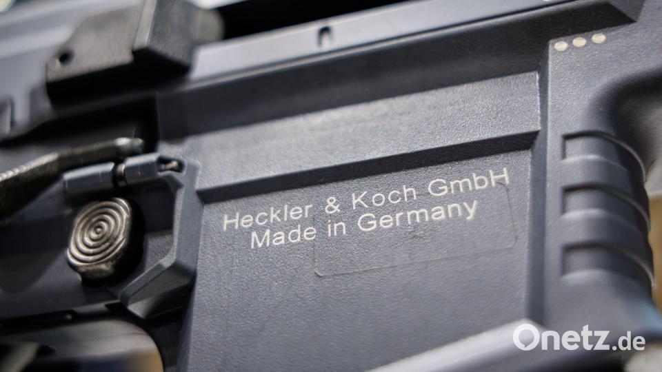 Heckler &amp; Koch setzt bei der Produktion komplett auf sein Stammwerk im Norden des Schwarzwalds. Bild: Daniel Karmann/dpa