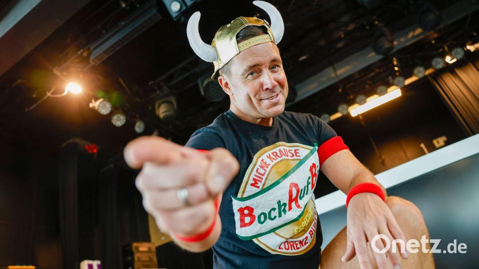 20 Jahre Partysänger: Lorenz Büffel. Bild: Thomas Banneyer/dpa