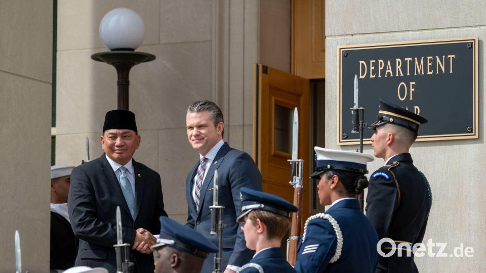 Die USA und Indonesien wollen künftig noch enger zusammenarbeiten. Bild: Kevin Wolf/AP/dpa