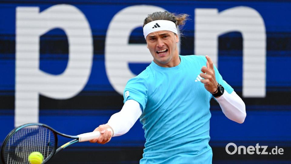 Alexander Zverev ist als Titelverteidiger in das ATP-Turnier von München gegangen. Bild: Sven Hoppe/dpa