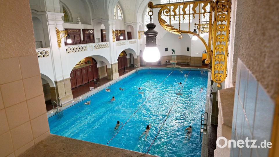 Das Müller'sche Volksbad feiert im Mai sein 125-jähriges Bestehen. Bild: Uwe Lein/dpa