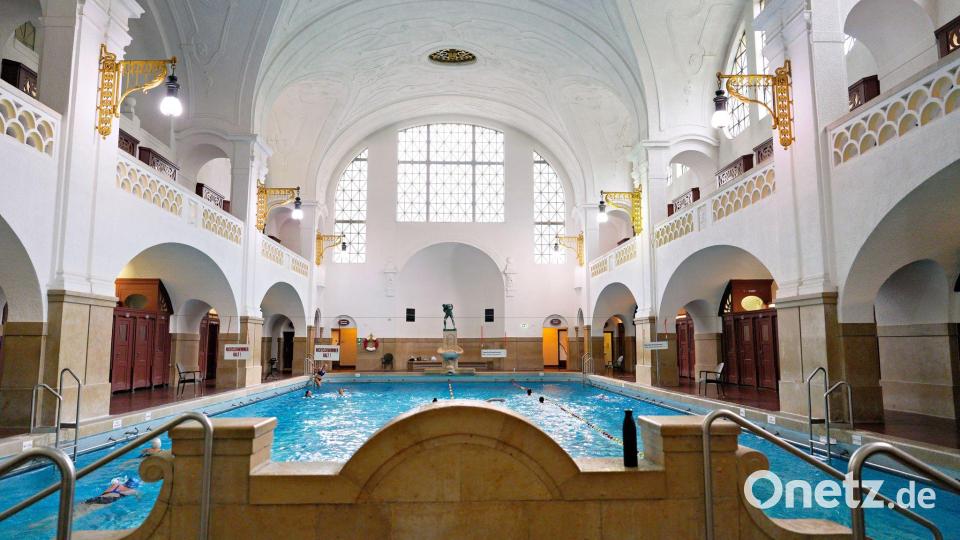 Das Müller'sche Volksbad feiert im Mai sein 125-jähriges Bestehen. Bild: Uwe Lein/dpa