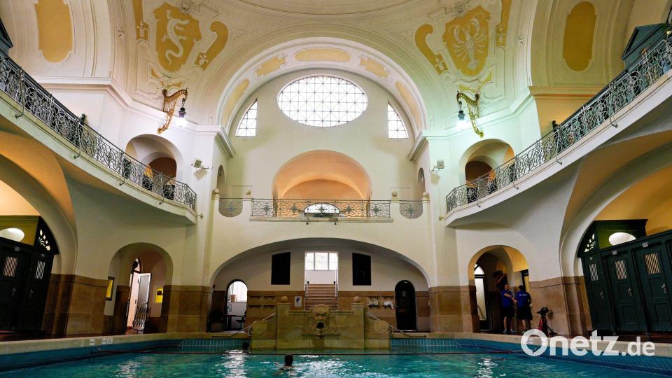 Das Müller'sche Volksbad feiert im Mai sein 125-jähriges Bestehen. Bild: Uwe Lein/dpa