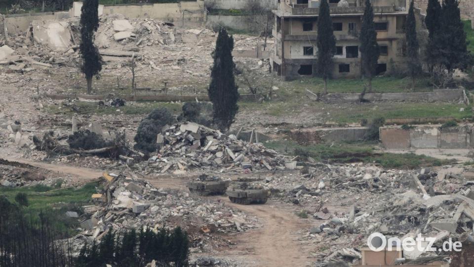 Die Kämpfe im Libanon gehen weiter Bild: Ariel Schalit/AP/dpa