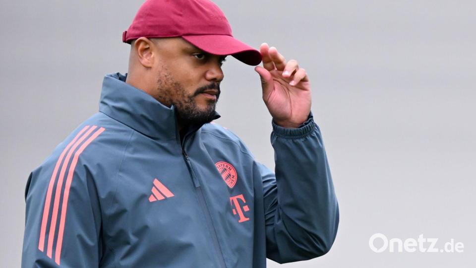 Bayern-Trainer Vincent Kompany plädiert für einen Änderung bei den Gelb-Sperren in der Champions League. Bild: Sven Hoppe/dpa