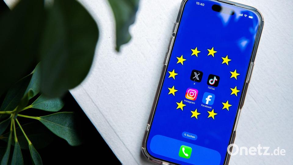 Die Verifikations-App könnte es auch ermöglichen, anonym zu prüfen, wie alt potenzielle Nutzerinnen und Nutzer von Apps wie Facebook, Instagram, X und TikTok sind. (Symbolbild) Bild: Alicia Windzio/dpa