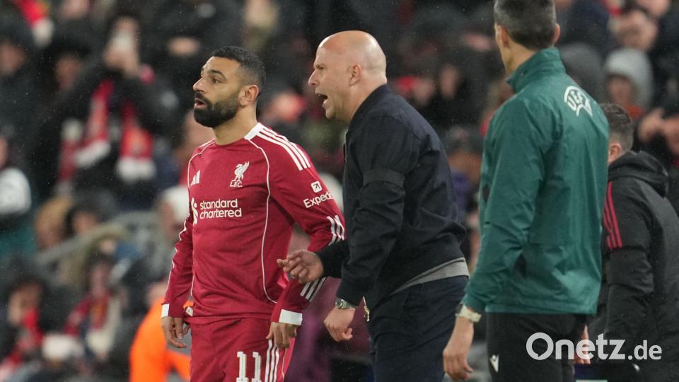 Kam für Ekitiké: Mohamed Salah. Bild: Jon Super/AP/dpa