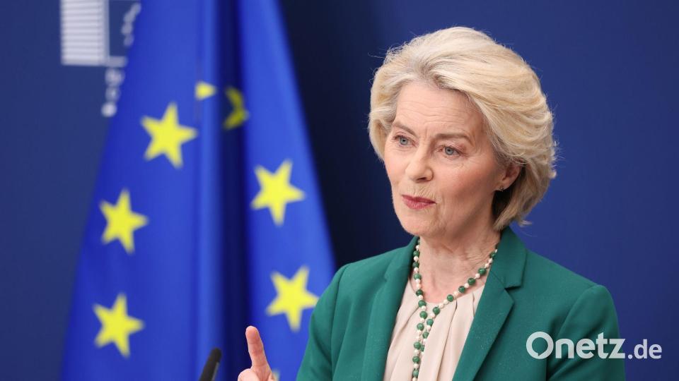 EU-Kommissionspräsidentin Ursula von der Leyen ruft Deutschland und andere Mitgliedstaaten zur Nutzung der App auf. Bild: Omar Havana/AP/dpa