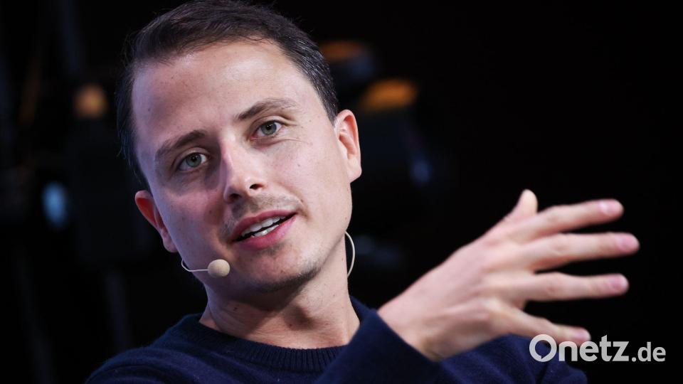 Christian Hecker, Mitgründer von Trade Republic, hat ehrgeizige Ziele (Archivbild). Bild: Christian Charisius/dpa