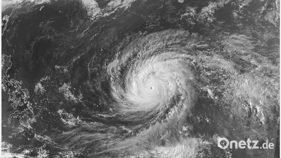 Der Taifun war der bisher schwerste Tropensturm des Jahres. Bild: -/NOAA/AP/dpa