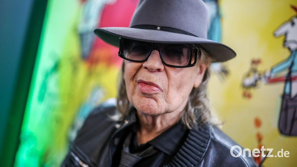 In wenigen Wochen wird der Hamburger Panikrocker 80 Jahre alt. (Archivbild) Bild: Christoph Reichwein/dpa