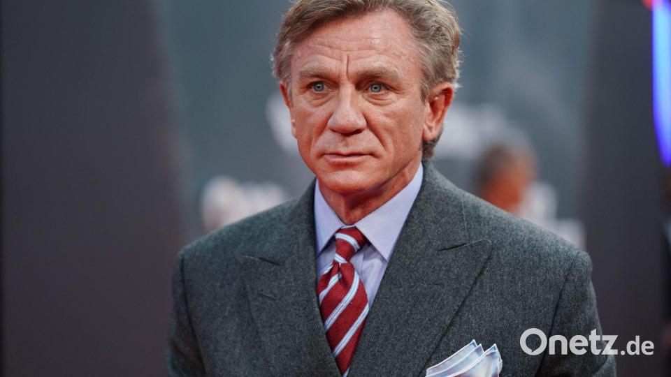 Daniel Craig verabschiedete sich nach fünf James-Bond-Filmen von der Rolle als Geheimagent. (Archivbild) Bild: Alberto Pezzali/Invision/AP/dpa