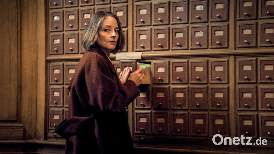 Jodie Foster als Lilian Steiner in einer Szene aus dem Film „Paris Murder Mystery“. Bild: George Lechaptois/Plaion Pictures/dpa