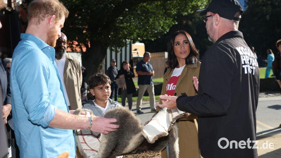 Der indigene Spaziergang fand ohne viel Publikum statt. Bild: Con Chronis/AAP/dpa