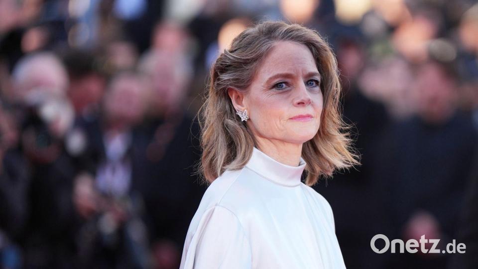 Foster bei der Premiere des Films 2025 in Cannes. (Archivbild) Bild: Lewis Joly/Invision/AP/dpa