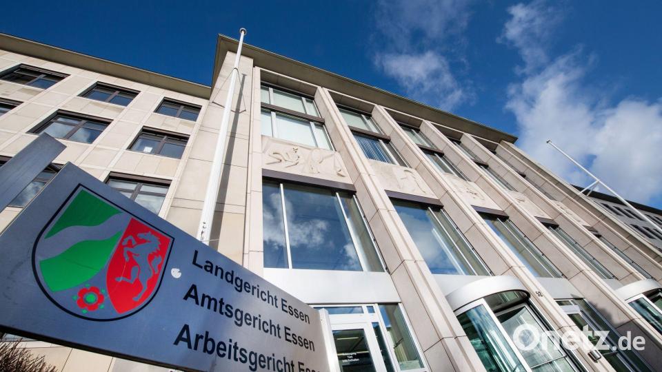 Vor dem Landgericht Essen beginnen Mitte Juni die ersten Prozesse zum Millionen Coup in Gelsenkirchen Bild: Bernd Thissen/dpa