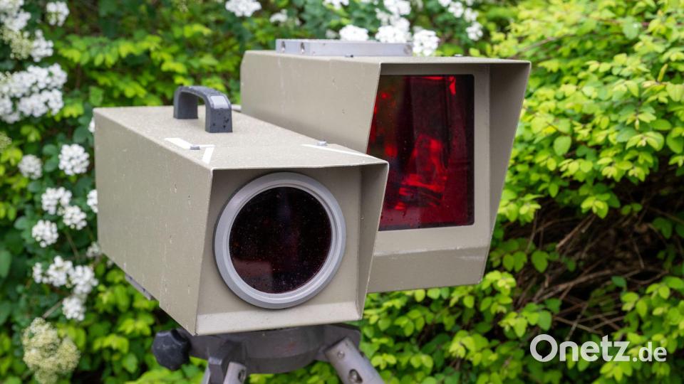 Temposünder sollen am Blitzmarathon in Bayern ausgebremst werden. (Archivbild) Bild: Pia Bayer/dpa