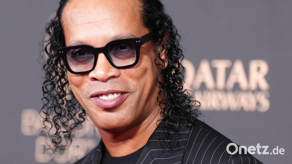 Über Brasiliens ehemaligen Fußball-Superstar Ronaldinho gibt es jetzt eine neue Doku-Serie bei Netflix. (Archivbild) Bild: Adam Davy/PA Wire/dpa