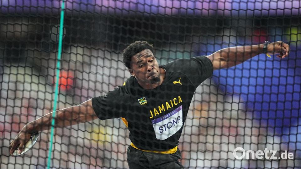 Diskus-Olympiasieger Roje Stona darf nicht für die Türkei starten. (Archivbild) Bild: Michael Kappeler/dpa