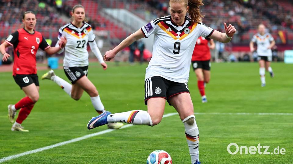 Im Mittelfeld gesetzt: Sjoeke Nüsken. Bild: Daniel Karmann/dpa