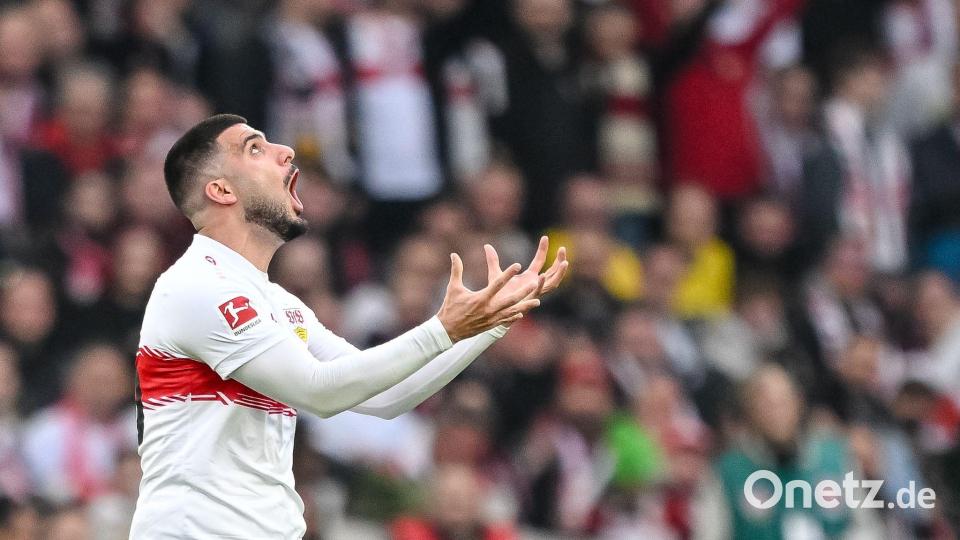 Fehlt dem VfB gesperrt in München: Torjäger Deniz Undav. (Archivbild) Bild: Harry Langer/dpa
