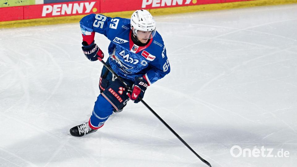Als gebürtiger Mannheimer mit den Adlern im Finale: Marc Michaelis (Archivbild) Bild: Uwe Anspach/dpa