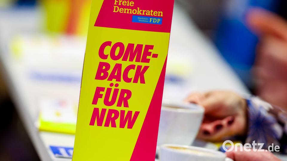 Die FDP kämpft um ihr politisches Überleben. Bild: Christoph Reichwein/dpa
