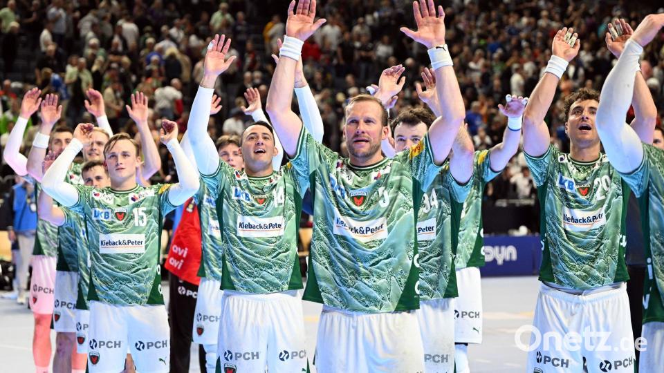 Die Füchse Berlin kämpfen am Sonntag um den Pokaltitel. Bild: Federico Gambarini/dpa