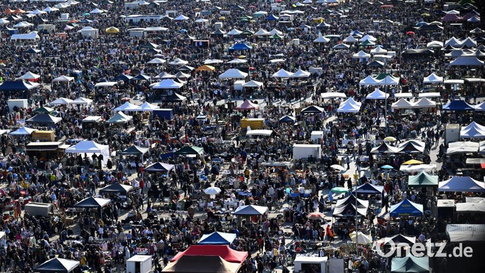 Münchner Frühlingsfest Bild: Felix Hörhager/dpa