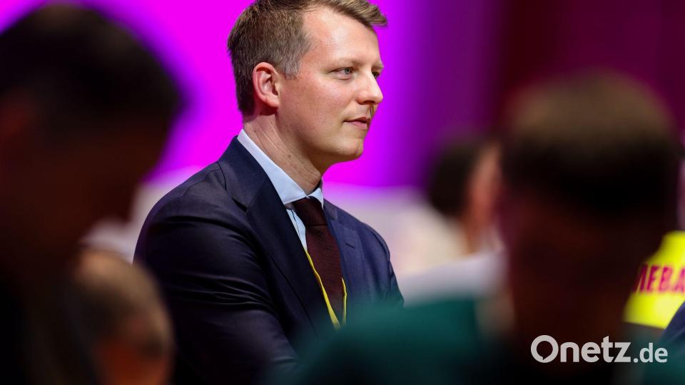 Henning Höne setzt nicht auf schrille Töne. Bild: Christoph Reichwein/dpa