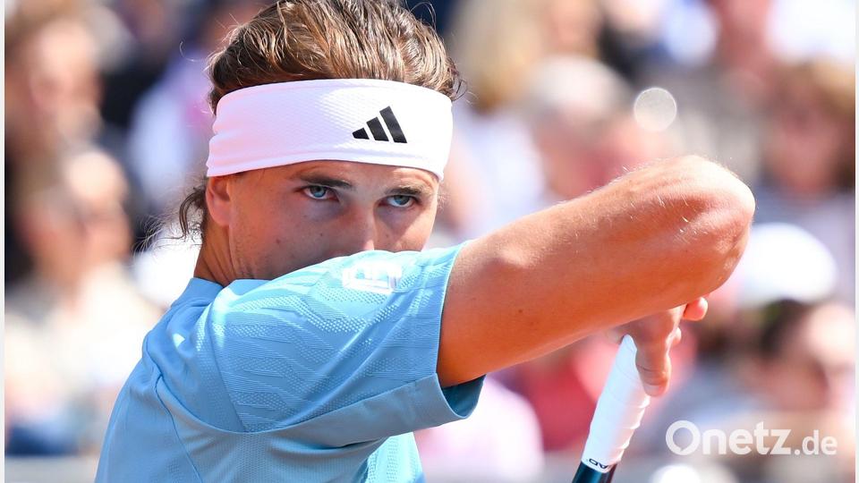 Alexander Zverev ist gegen Flavio Cobolli im Halbfinale von München ausgeschieden. Bild: Sven Hoppe/dpa