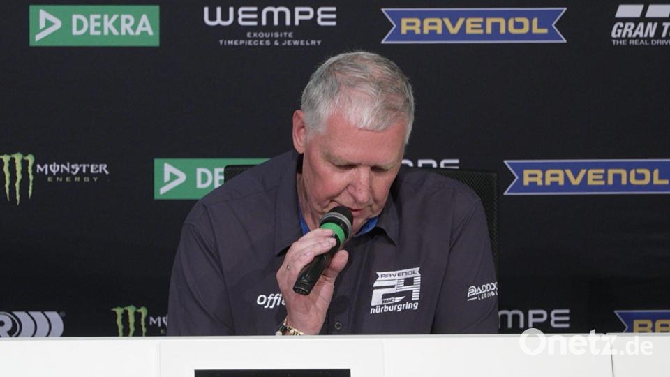 Walter Hornung ist der Rennleiter auf dem Nürburgring, wo es einen Unfall mit tödlichen Folgen gab. Bild: Alexander Franz/Erftkreis News Redaktion/dpa