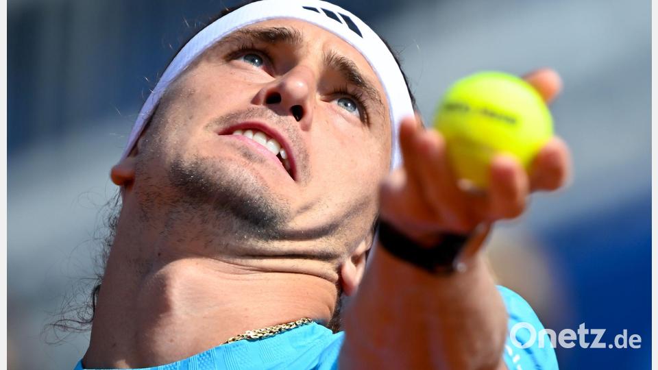 Alexander Zverev scheitert beim Tennisturnier in München im Halbfinale. Bild: Sven Hoppe/dpa