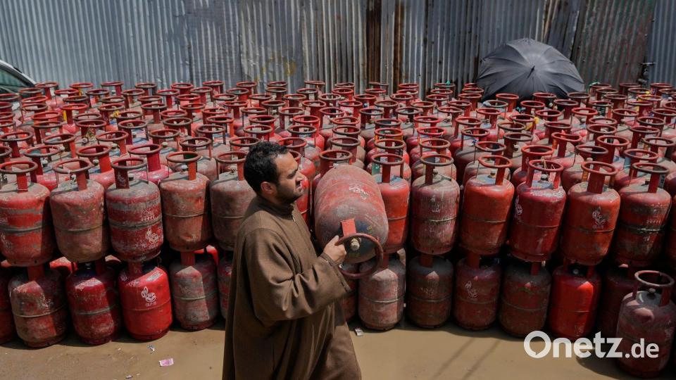 Gas in Indien Bild: Mukhtar Khan/AP/dpa