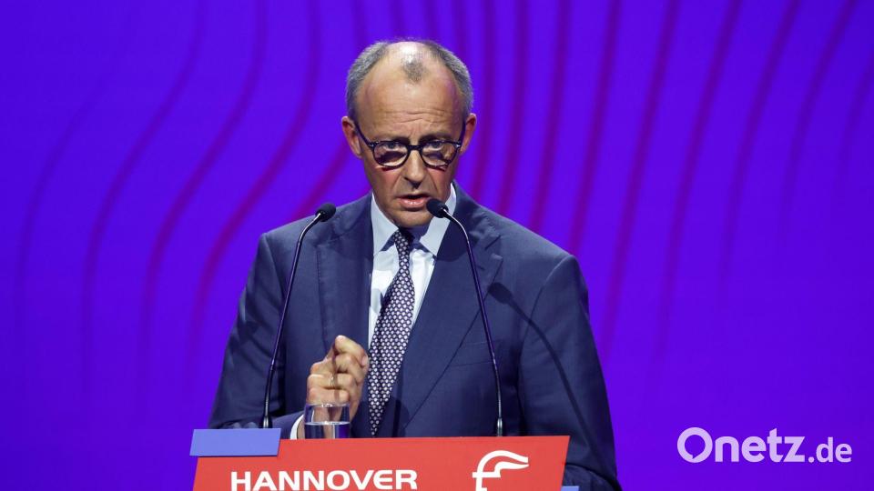 Merz betont zur Eröffnung die Bedeutung Brasiliens als Partnerland der Hannover Messe – und als wichtigsten Handelspartner Deutschlands in Südamerika. Bild: Michael Matthey/dpa