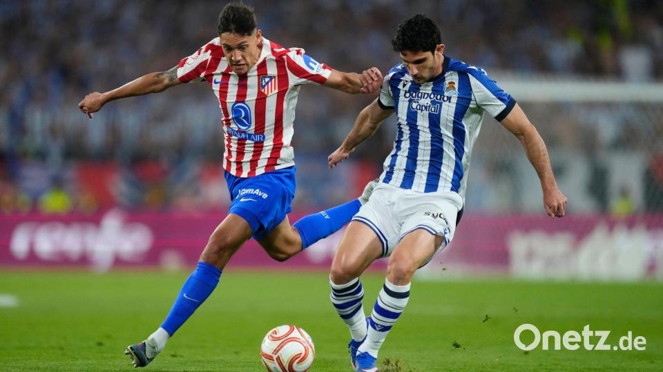 Im spanischen Pokal-Finale dauerte es keine 15 Sekunden bis zu ersten Tor. Bild: Jose Breton/AP/dpa