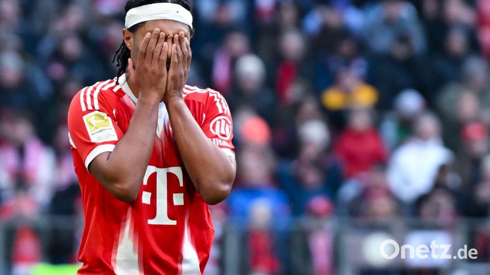 Die wichtigen Bayern-Spiele werden ohne Serge Gnabry stattfinden. (Archivbild) Bild: Sven Hoppe/dpa