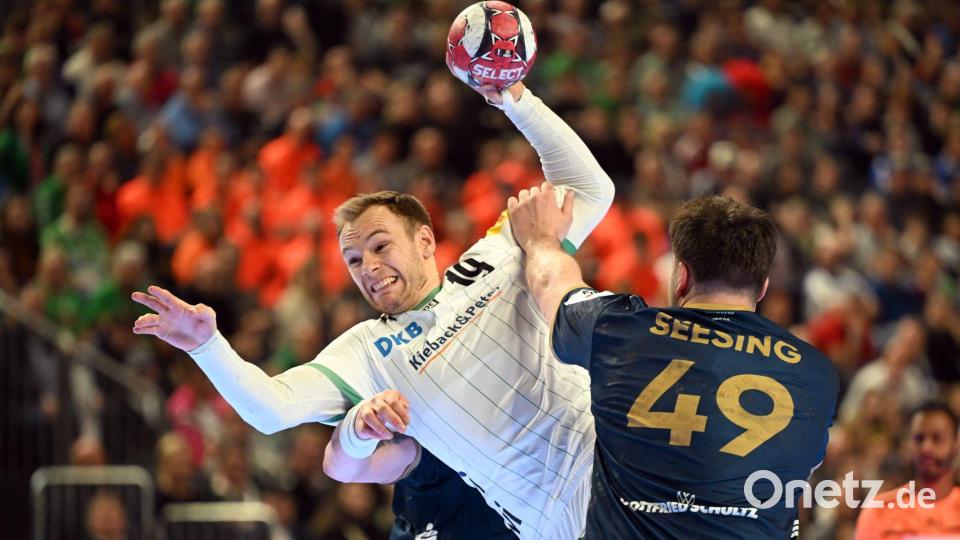 Gehörte zu Berlins Besten: Welthandballer Mathias Gidsel. Bild: Federico Gambarini/dpa