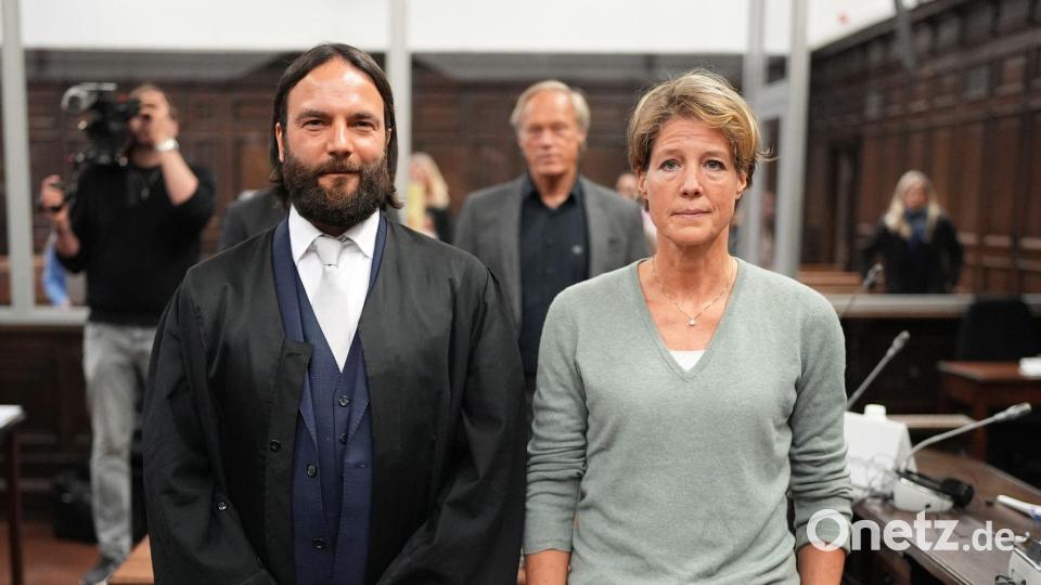 Es ist bereits der 44. Verhandlungstag im Prozess gegen Christina Block. Bild: Marcus Brandt/dpa Pool/dpa