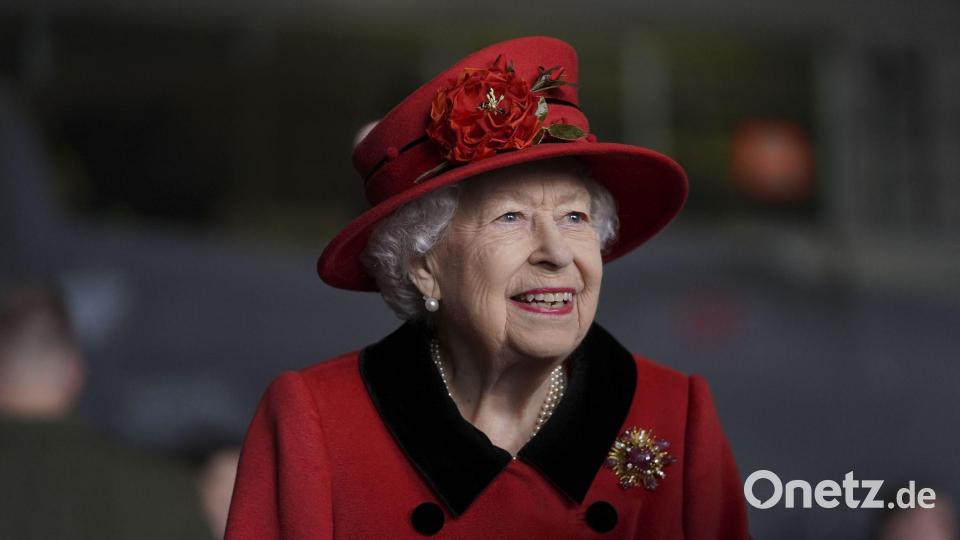 Die verstorbene britische Queen war für viele Künstler ein beliebtes Motiv. (Archivbild) Bild: Steve Parsons/PA Wire/dpa