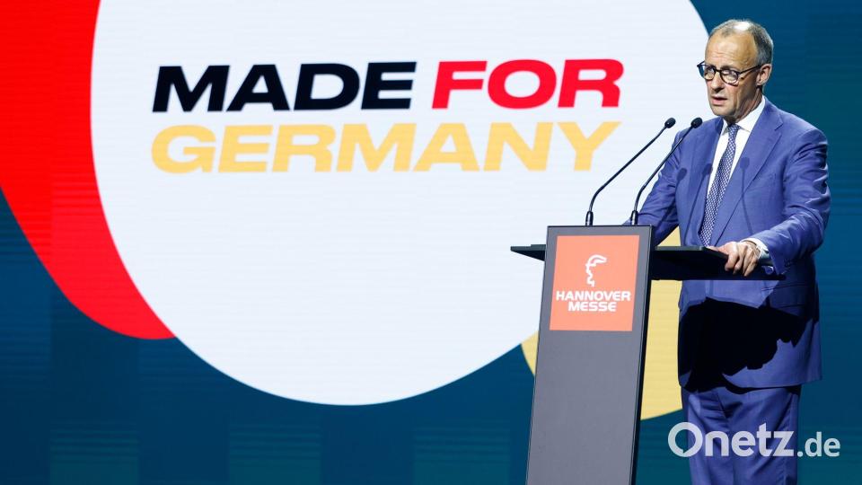 Deutschland sei für den Fall, dass sich die Lage verschärfen sollte, auf Maßnahmen vorbereitet, sagt Kanzler Merz. Bild: Moritz Frankenberg/dpa