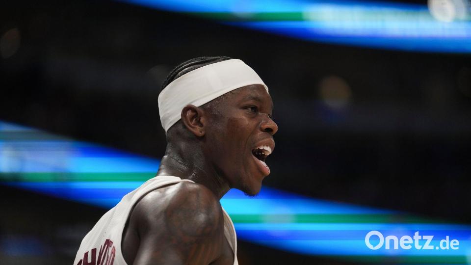 Dennis Schröder trug fünf Punkte zum zweiten Erfolg bei. (Archivfoto) Bild: Erin Hooley/AP/dpa