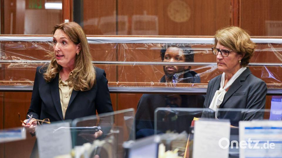 Der Musiker weist die Mordvorwürfe über sein Anwaltsteam zurück. Bild: Ted Soqui/Pool EPA/dpa