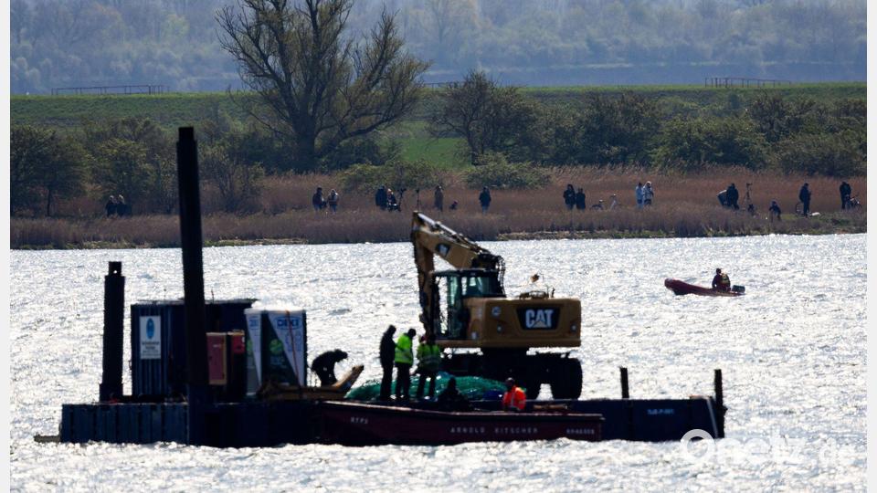Auch schweres Gerät soll erneut eingesetzt werden (Archivbild). Bild: Jens Büttner/dpa