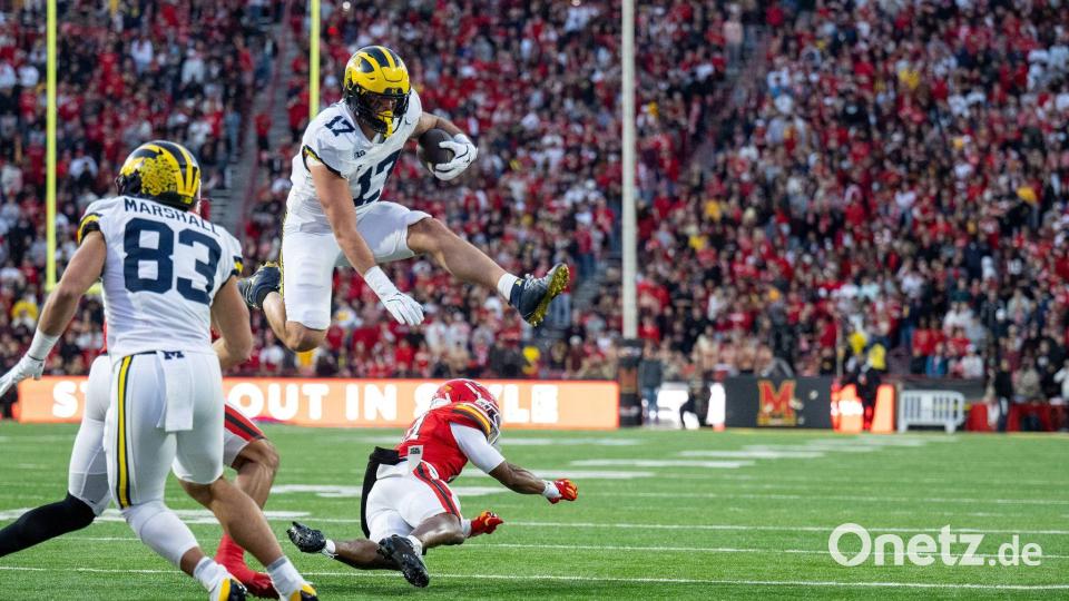 Will hoch hinaus: Football-Talent Marlin Klein. Bild: -/U-M Photography/dpa
