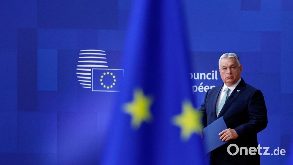 Ungarns scheidender Ministerpräsident Viktor Orban hat sein Veto gegen ein milliardenschweres EU-Darlehen zurückgezogen. (Archivbild) Bild: Omar Havana/AP/dpa