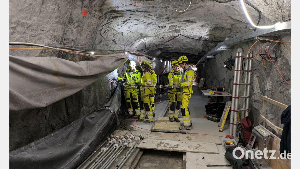 Das künstliche Erdbeben soll am Felslabor ausgelöst werden. Bild: -/BedrettoLab/ETH Zürich/dpa
