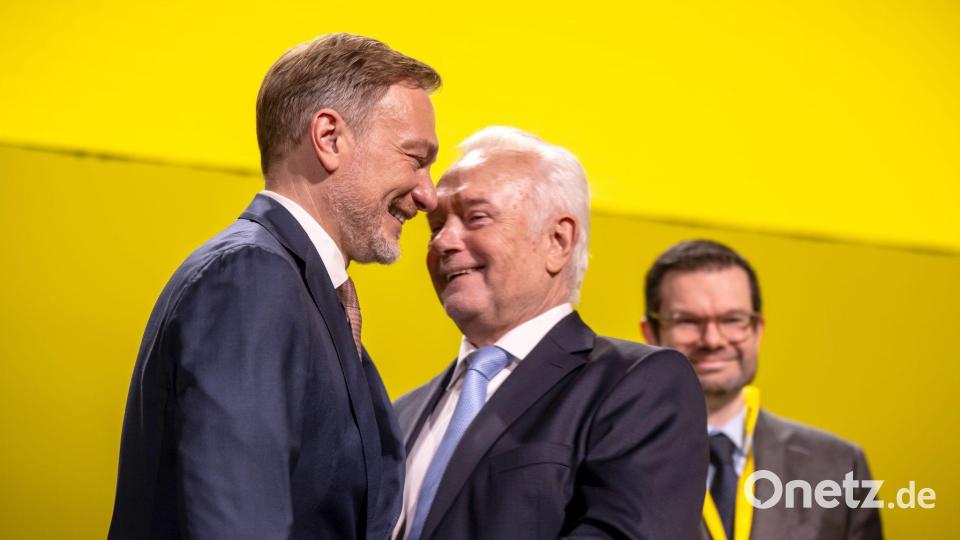 Lindner lässt keine Präferenz für den künftigen Parteivorsitz erkennen. (Archivbild) Bild: Michael Kappeler/dpa